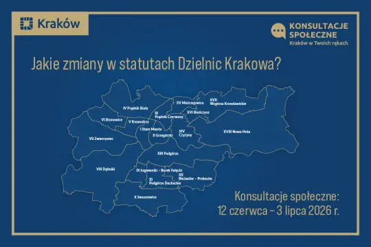 Masz wpływ na zmiany w statutach dzielnic. Weź udział w spotkaniu otwartym