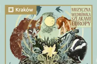 Plakat wydarzenia muzycznego w Krakowie, zapraszający na koncert Symfonii Sobotkowej Nocy.