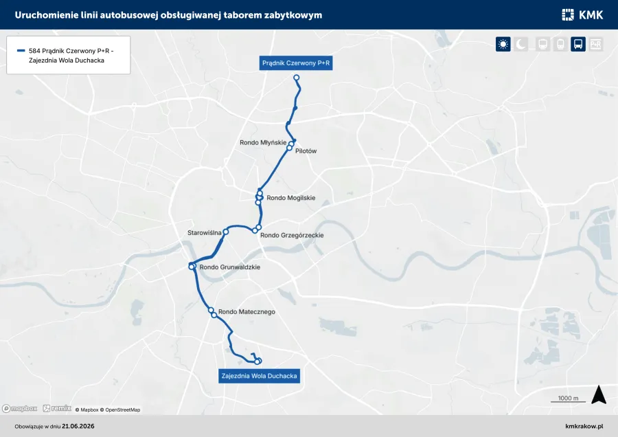  Uruchomienie linii autobusowej obsługiwanej taborem zabytkowym 