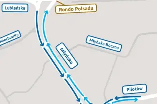 Otwarcie wschodniej jezdni ul. Młyńskiej