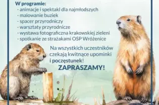 Rodzinny piknik ekologiczny w Węgrzynowicach z atrakcjami dla dzieci i spotkaniem ze strażą pożarną.