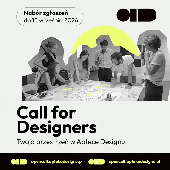 Twoja przestrzeń w Aptece Designu. Rusza III edycja konkursu Call for designers
