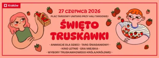 Święto Truskawki na placu targowym