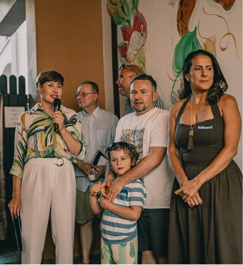 Odsłonięcie muralu Marii Sibylli Meriam