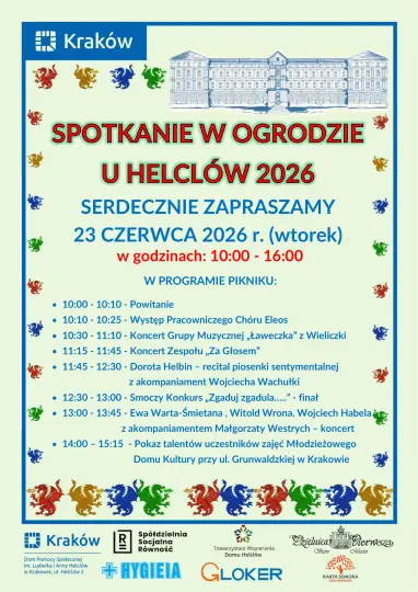 Smocze spotkanie w ogrodzie u Helclów 2026.
