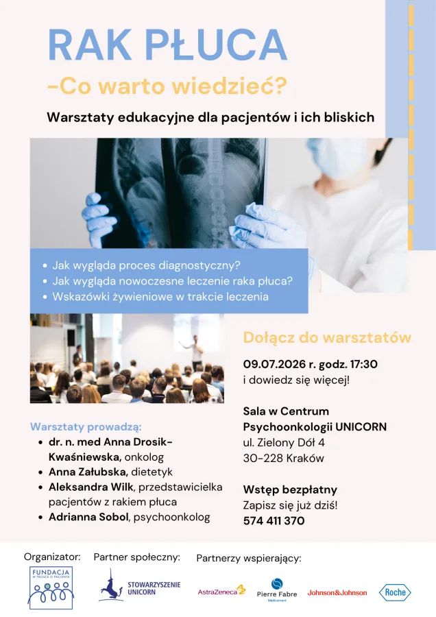 Rak płuca – co warto wiedzieć?