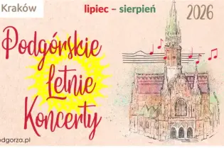Podgórskie Letnie Koncerty 2026, lipiec-sierpień, Kraków, Centrum Kultury Podgórza.