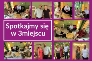 Zdjęcia osób obcych na spotkaniu z serii "Spotkajmy się w 3 miejscu" 