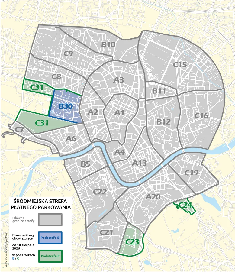 Mapa poglądowa OPP