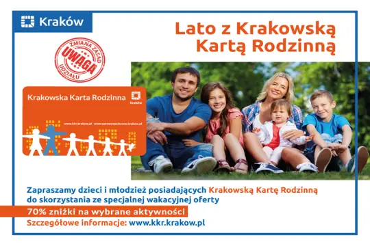 Lato z Krakowską Kartą Rodzinną 2026