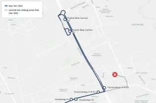 Prace na ul. Piaszczystej