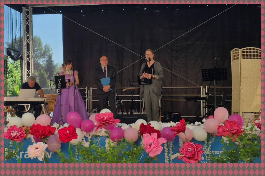 Piknik Integracyjny w ogrodzie u Helclów