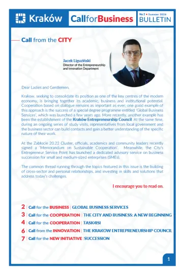 Call for Business - 2/26 - cover