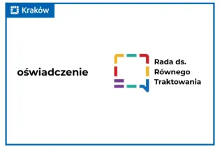 Oświadczenie Rady ds. Równego Traktowania w Krakowie.
