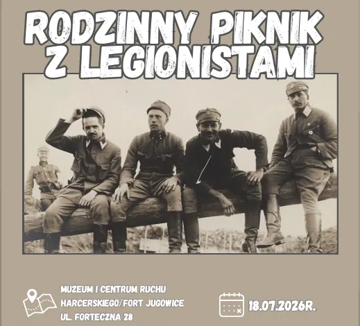 Rodzinny piknik z legionistami, data i miejsce wydarzenia.