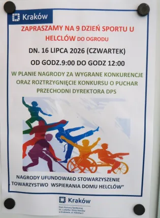 Ogród pełen emocji – IX Dzień Sportu u Helclów.