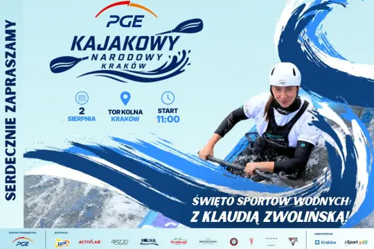 PGE Kajakowy Narodowy Kraków 2026 już 2 sierpnia na Kolnej