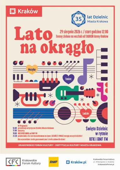 Jubileusz 35-lecia Dzielnic Miasta Krakowa – „Lato na okrągło”