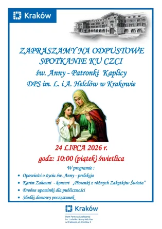 Odpustowe spotkanie ku czci św. Anny w naszym Domu.
