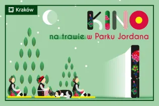 plakata kia na trawie w parku jordana