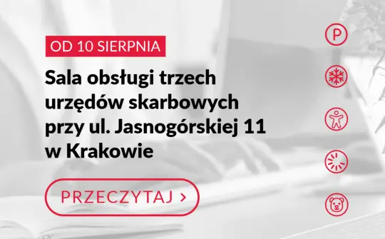 Zmiany dla podatników z czterech dzielnic Krakowa