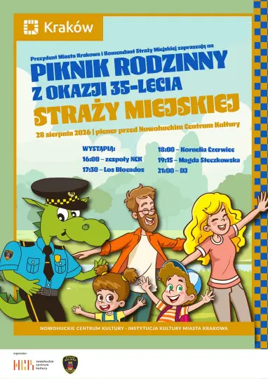 Rodzinny piknik i koncerty na 35-lecie straży miejskiej