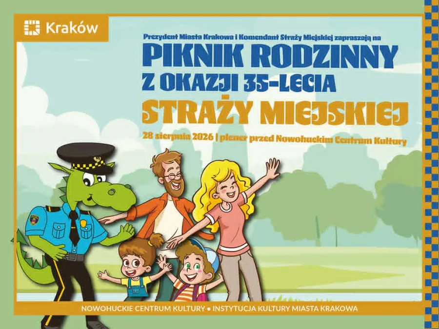 Piknik rodzinny z okazji 35-lecia Straży Miejskiej w Krakowie, 28 sierpnia 2025.