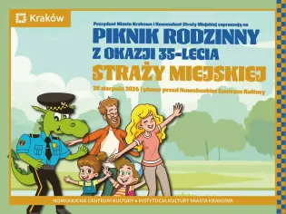 Piknik rodzinny z okazji 35-lecia Straży Miejskiej w Krakowie, 28 sierpnia 2025.