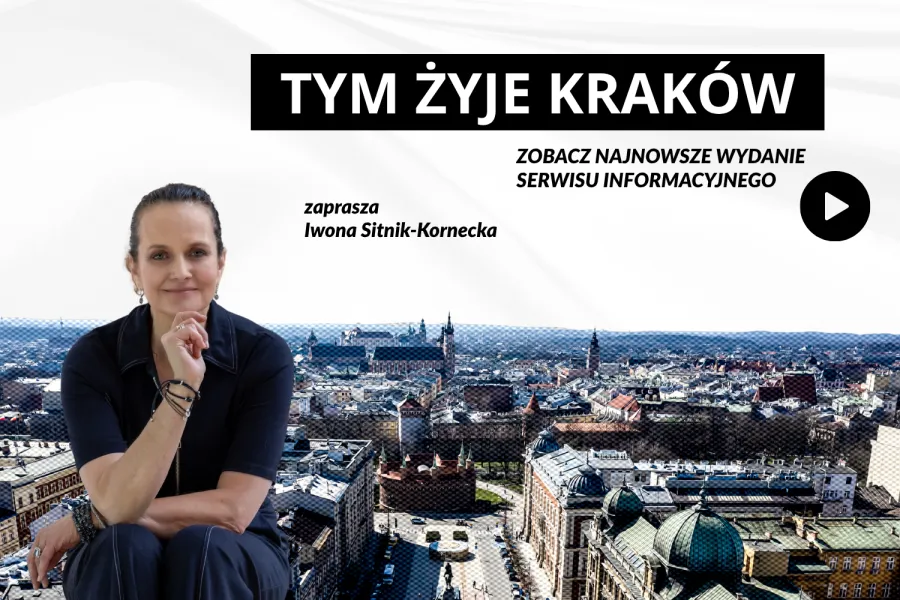 Iwona Sitnik-Kornecka zaprasza do zapoznania się z najnowszymi wydaniami serwisu informacyjnego o Krakowie.