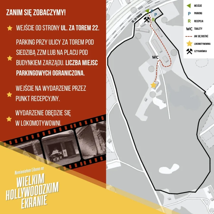 Między Krakowem a Hollywood mapka