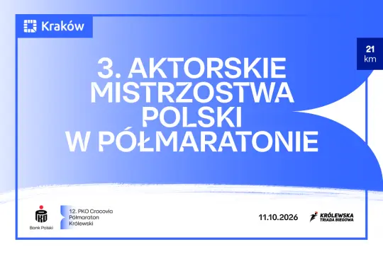 Znane twarze znów na trasie. Startują zapisy na 3. Aktorskie Mistrzostwa Polski w Półmaratonie