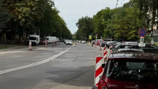 Remont Alei Przyjaźni.