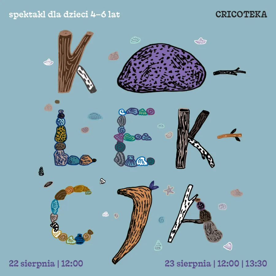 Spektakl dla dzieci 4-6 lat w Cricotece, daty i godziny wydarzenia.