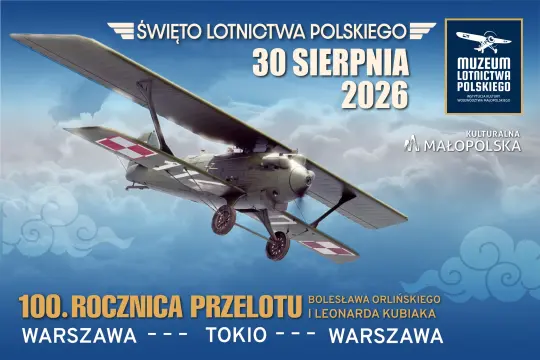30 sierpnia: Święto Lotnictwa Polskiego. 100 lat lotu Warszawa–Tokio