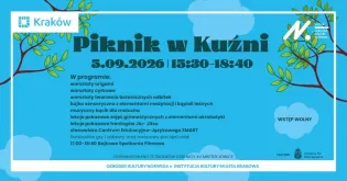 Piknik w Kuźni z warsztatami, atrakcjami i pokazem filmowym, 5.09.2026, wstęp wolny.