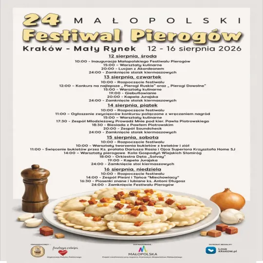 Program Festiwalu Pierogów