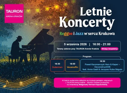 Lato, reggae, jazz i trochę dobra od serca!