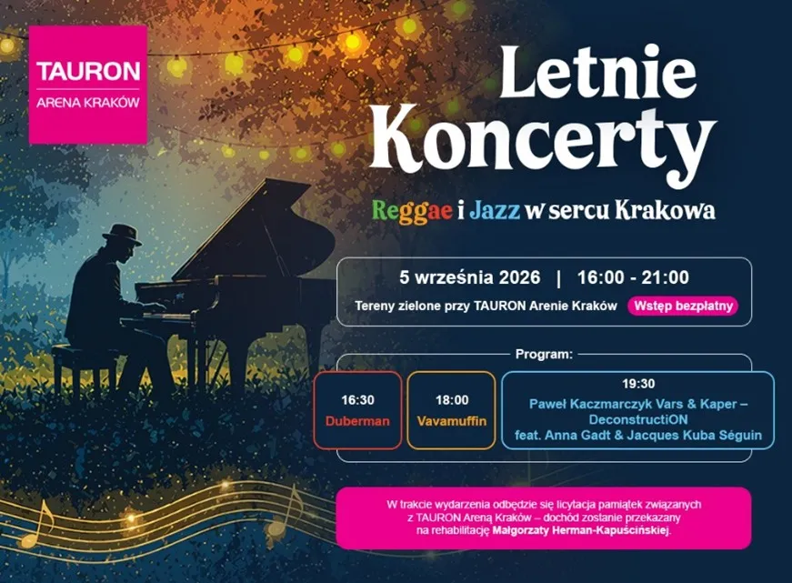 Lato, reggae, jazz i trochę dobra od serca