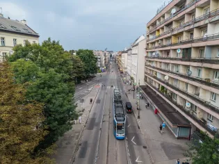 Ulica Starowiślna przed remontem