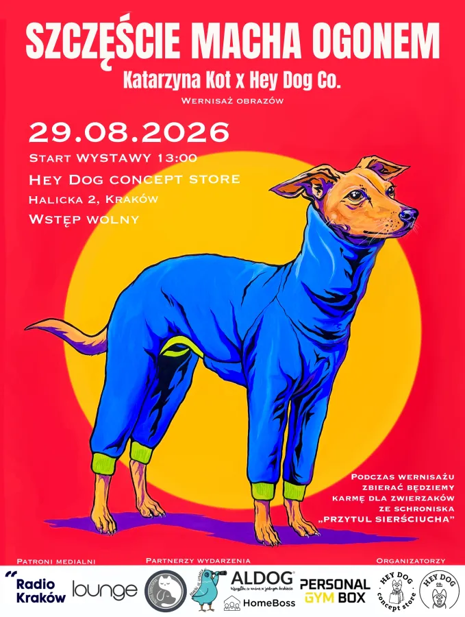Szczęścia macha ogonem