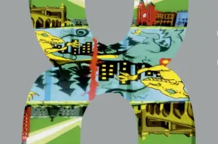 Cyfra 8 z kolorowymi ilustracjami i napisem "wsprayu".