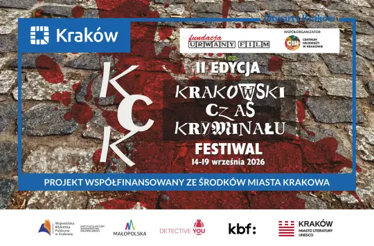 Przed nami Krakowski Czas Kryminału – kryminalne święto już 14–19 września