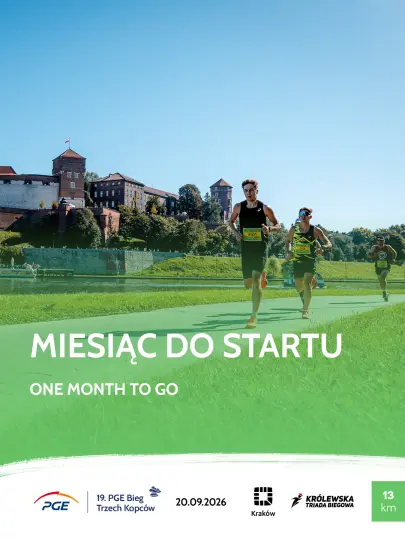 Już za miesiąc 19. PGE Bieg Trzech Kopców!