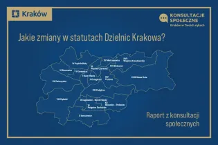 Zmiany w statutach Dzielnic Krakowa – Raport z konsultacji