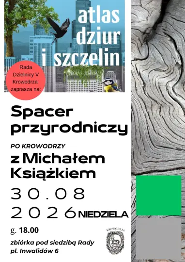 Już w niedzielę spacer przyrodniczy po Krowodrzy