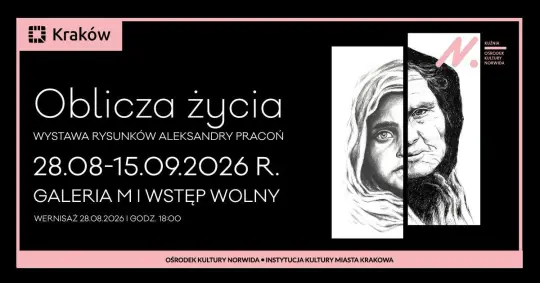 „Oblicza życia” – zaproszenie na wystawę rysunków Aleksandry Pracoń