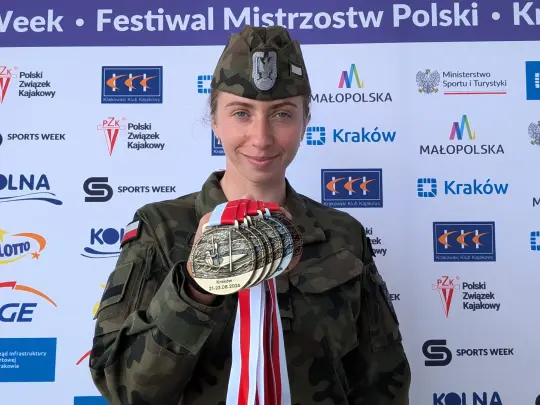 Sześć medali Klaudii Zwolińskiej podczas Mistrzostw Polski na torze Kolna