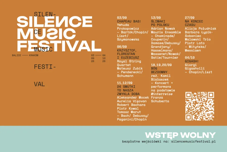 silence music festival plakat