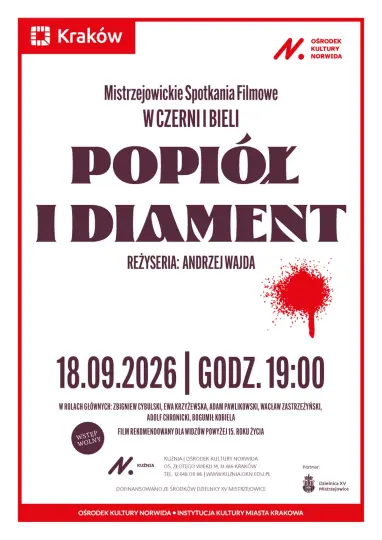 W czerni i bieli: „Popiół i diament”