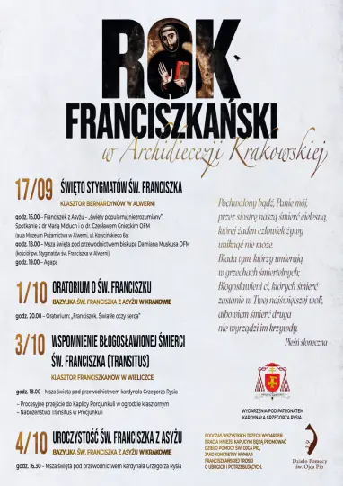 „Franciszek. Światłe oczy serca” – wyjątkowe oratorium w Bazylice Franciszkanów